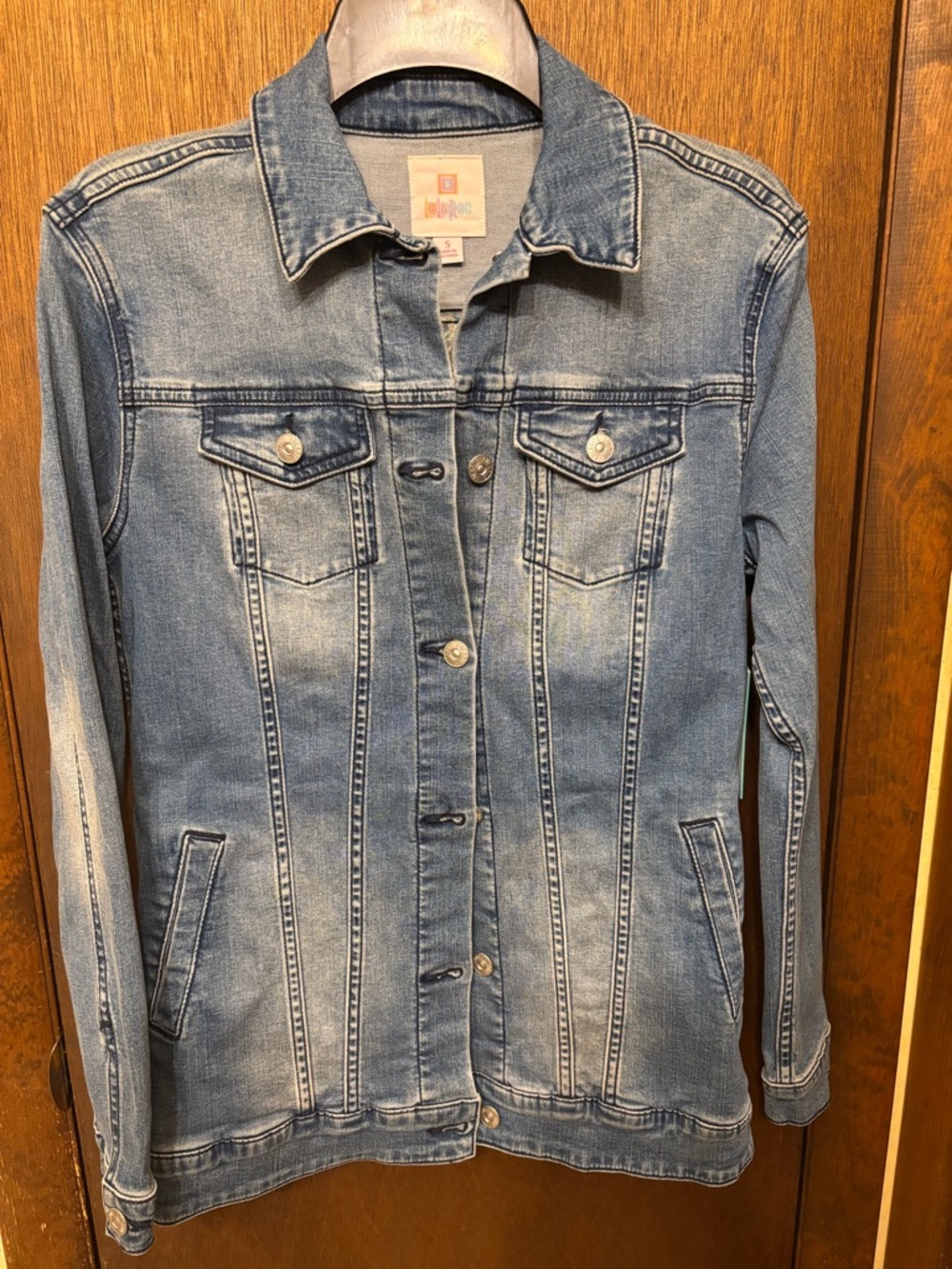 LuLaRoe Jaxon Denim Jean Jacket